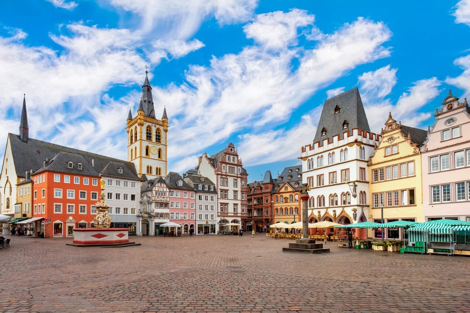 Medieval Old Town of Trier in Germany