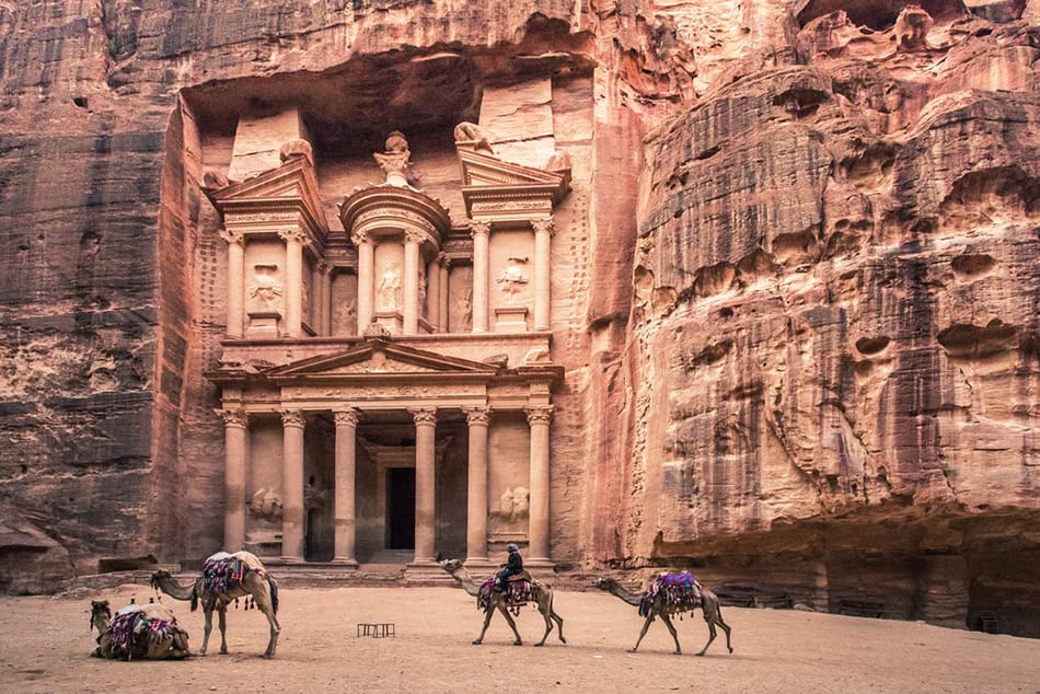 Most famous landmarks in the world - Petra Jordan