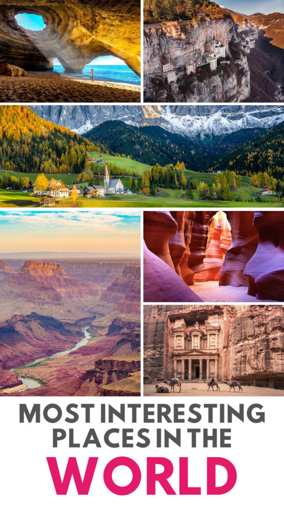Most interesting places in the world