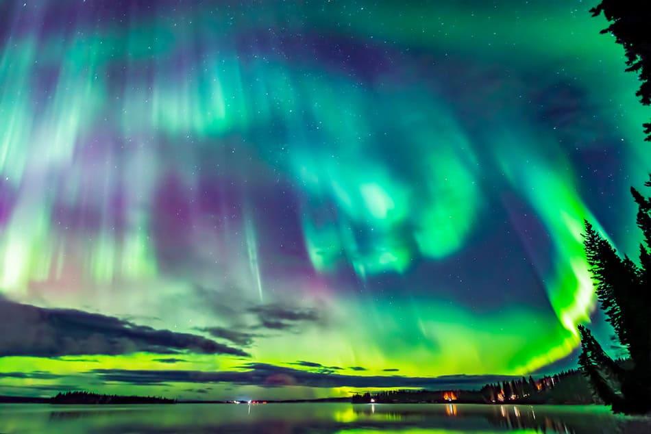 Northern Lights in Yukon Canada