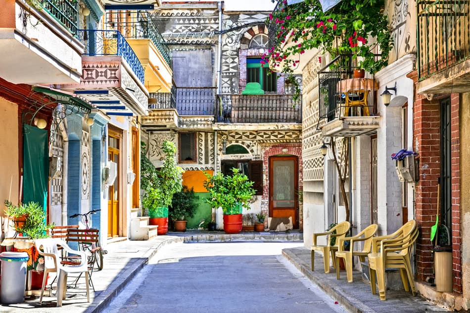 Pyrgi on Chios Greece