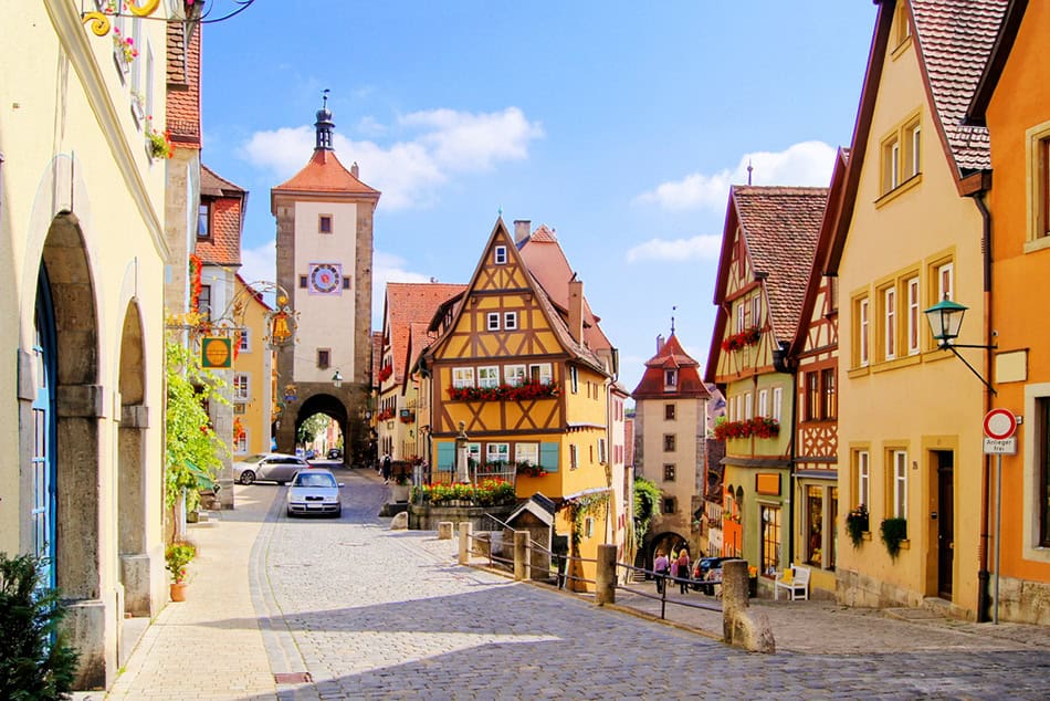 Rothenburg od der Tauber in Germany