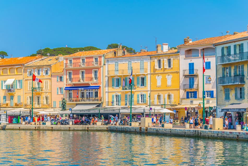 Saint-Tropez in France