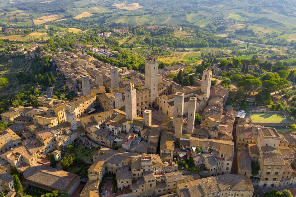 San Gimignano tuscany italy