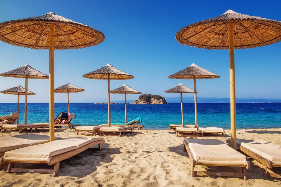Skiathos in Greece