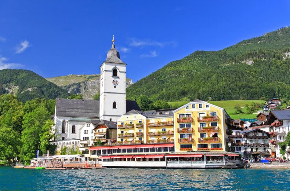 St. Wolfgang im Salzkammergut in Austria