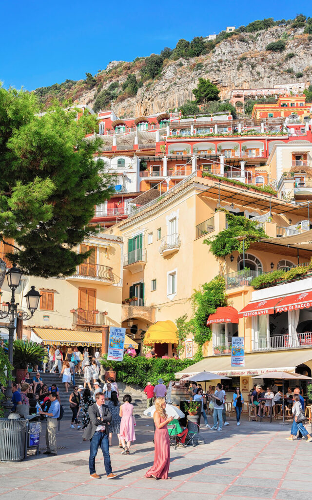 Streets of Positano Italy