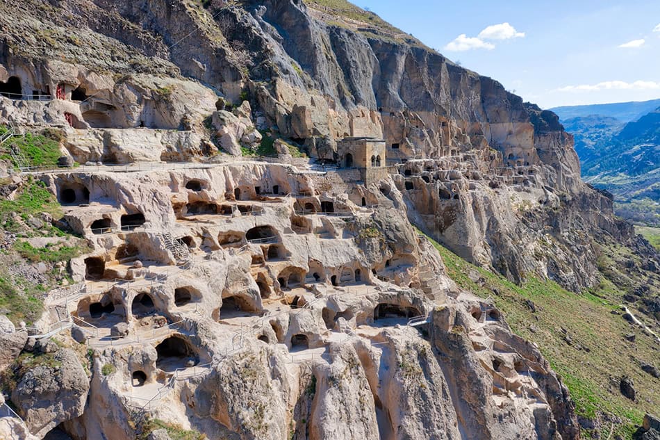 Vardzia Caves in Southern Georgia