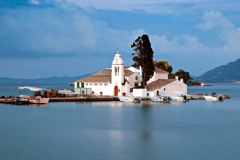 Vlacherna Monastery Corfu Island