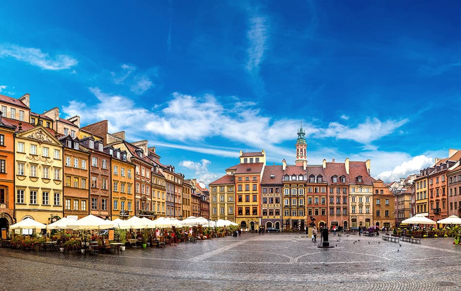 Warsaw Old Town Poland