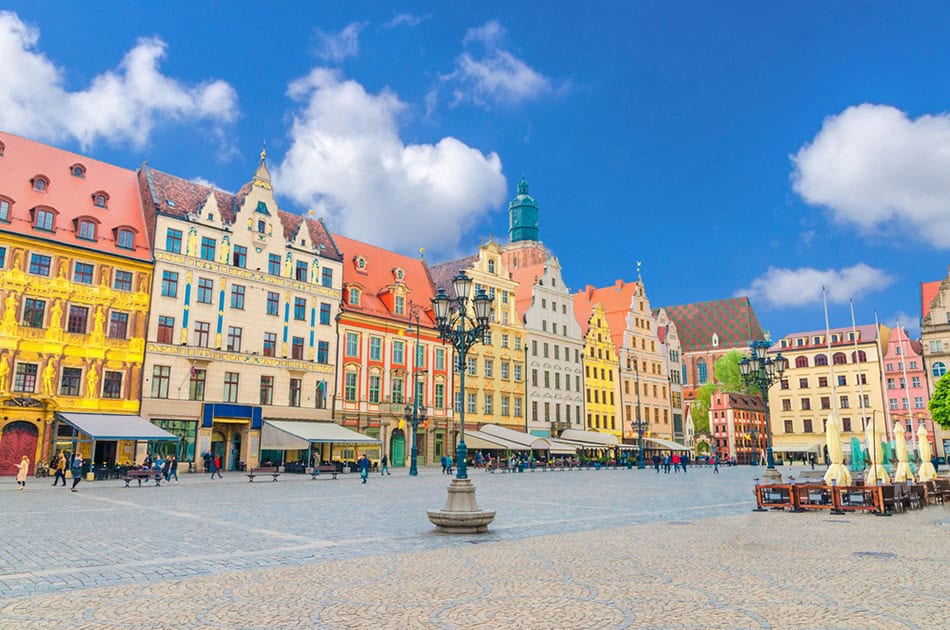 Wroclaw in Poland