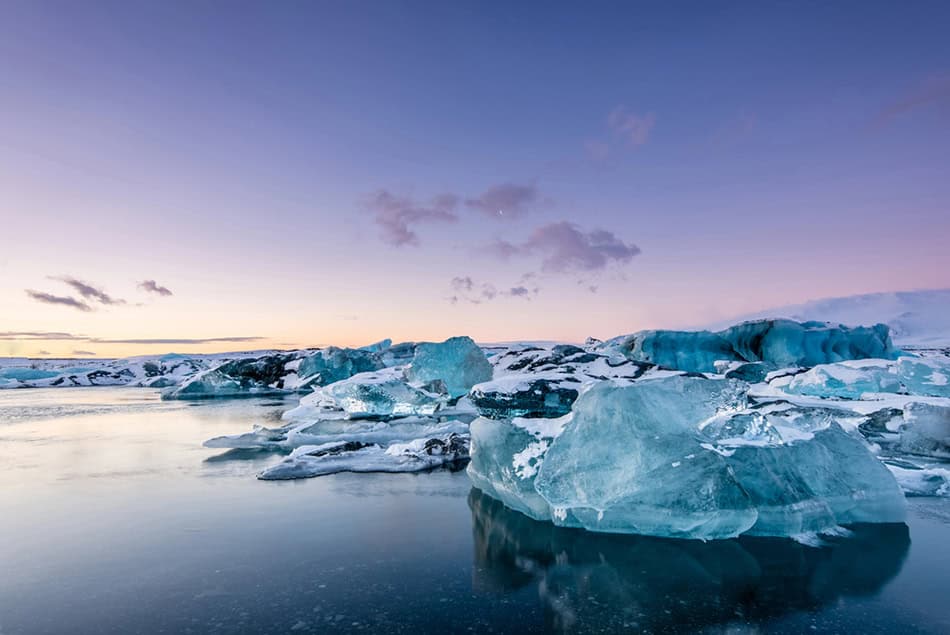 crystal black beach iceland
