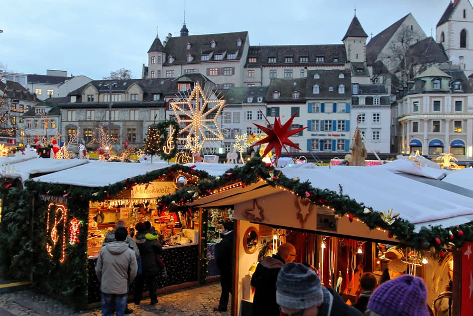 Basel Switzerland in Christmas