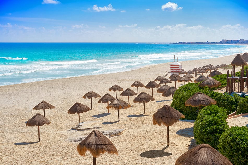 Cancun Playa Delfines beach Riviera Maya