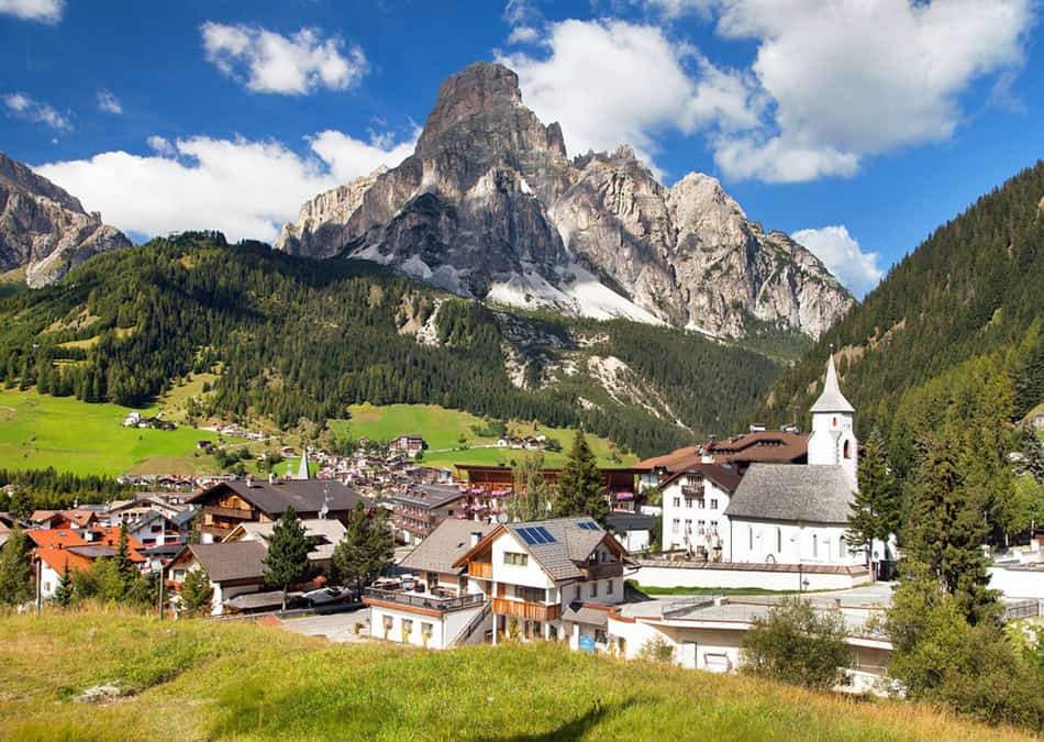 Corvara in the Dolomites, Italy