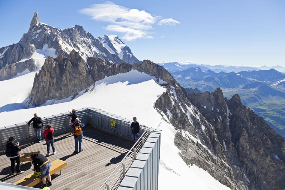Courmayeur in Mont Blanc, Italy