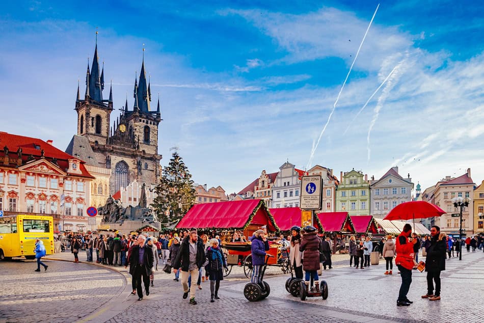 Prague Czech Republic in Christmas
