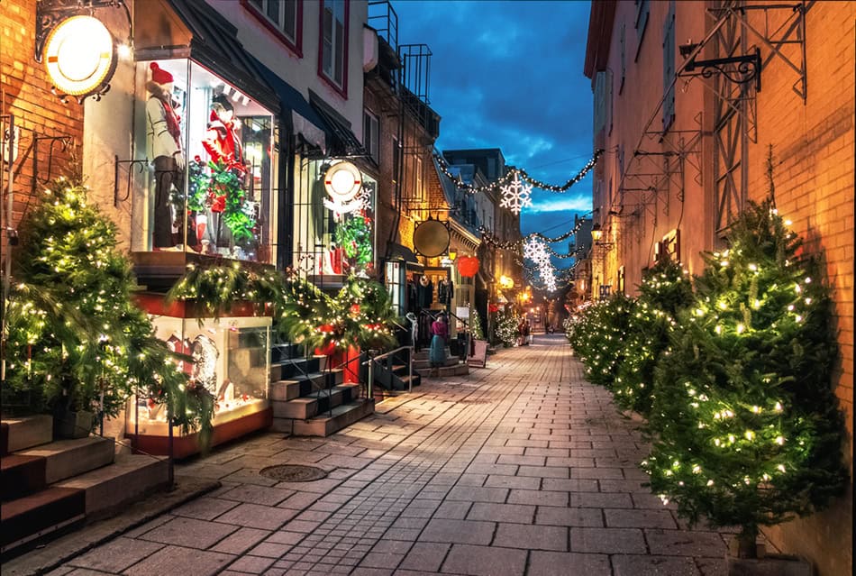 Quebec City Canada Christmas