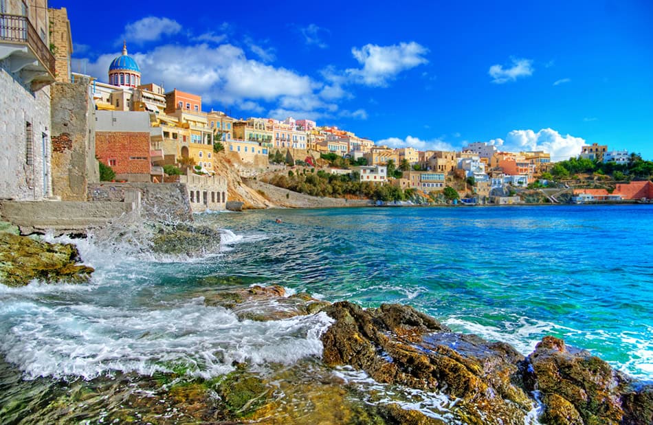 Syros Cyclades Greece island