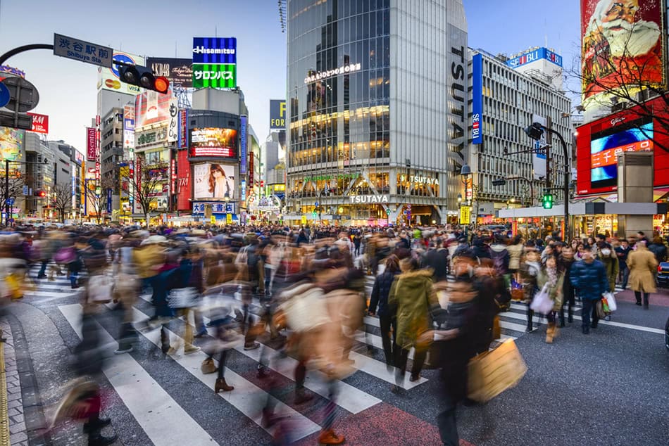 Tokyo Japan in Christmas
