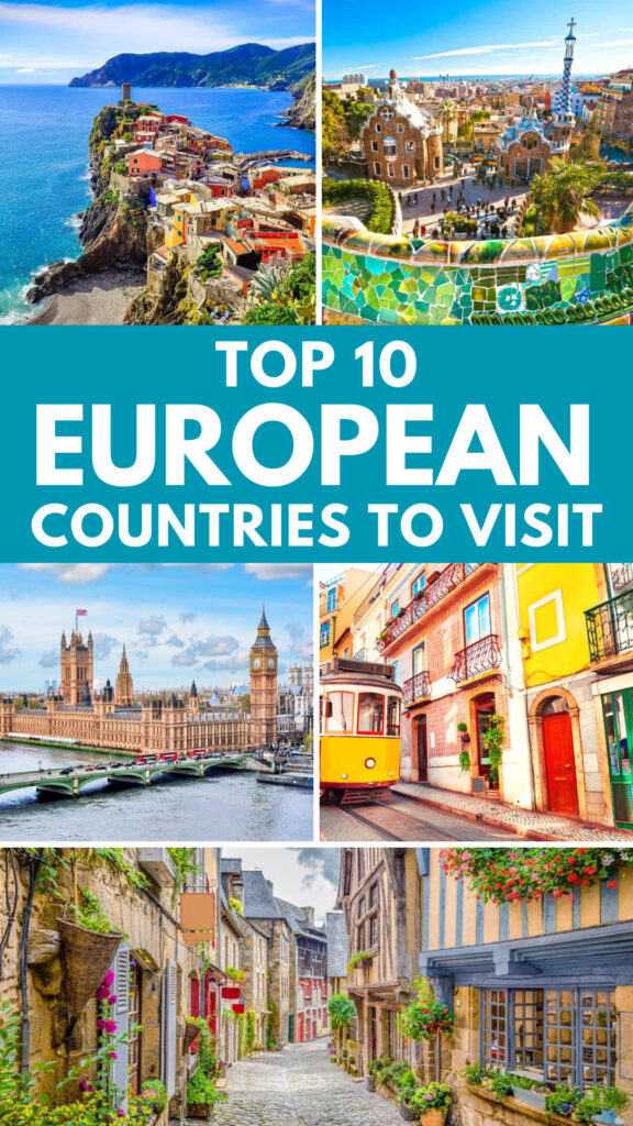 Top 10 European Countries to Visit
