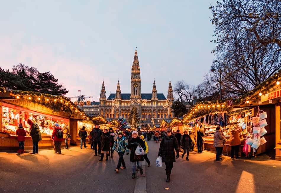 Vienna Austria in Christmas