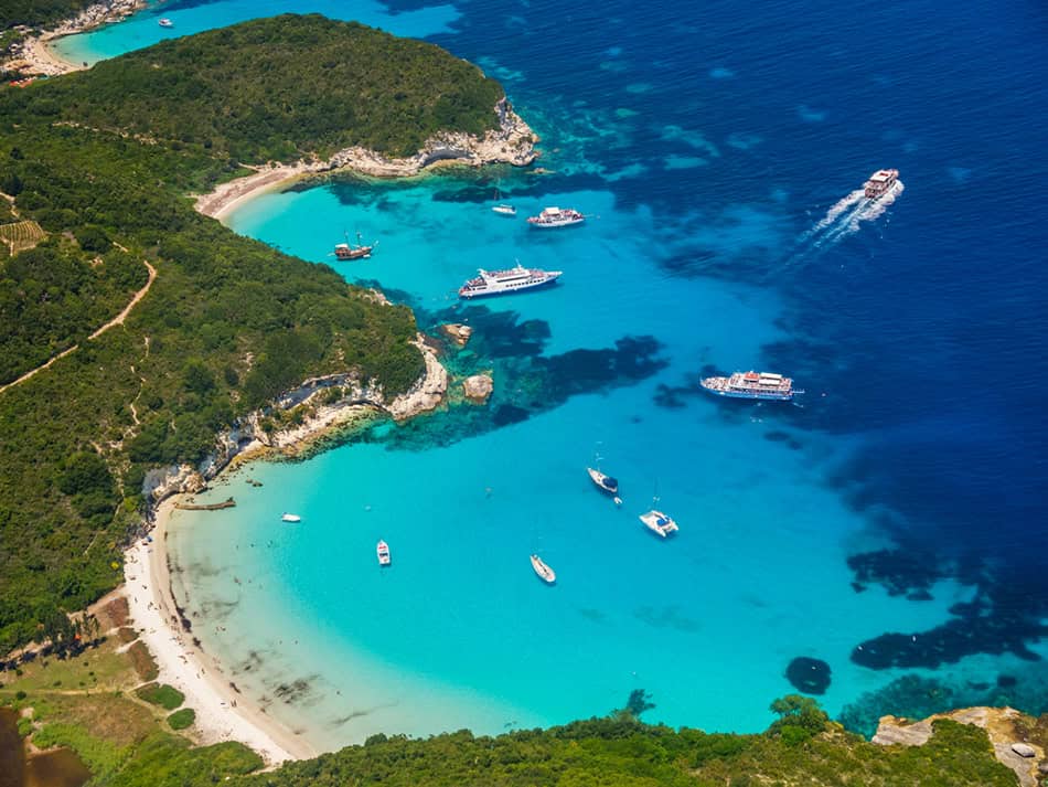 Voutoumi Beach, Antipaxos