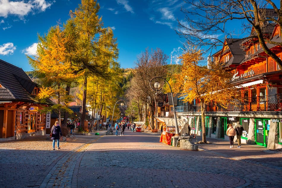 Zakopane in the Tatra Mountains, Poland