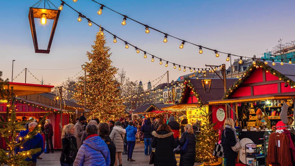 Zurich Switzerland in Christmas