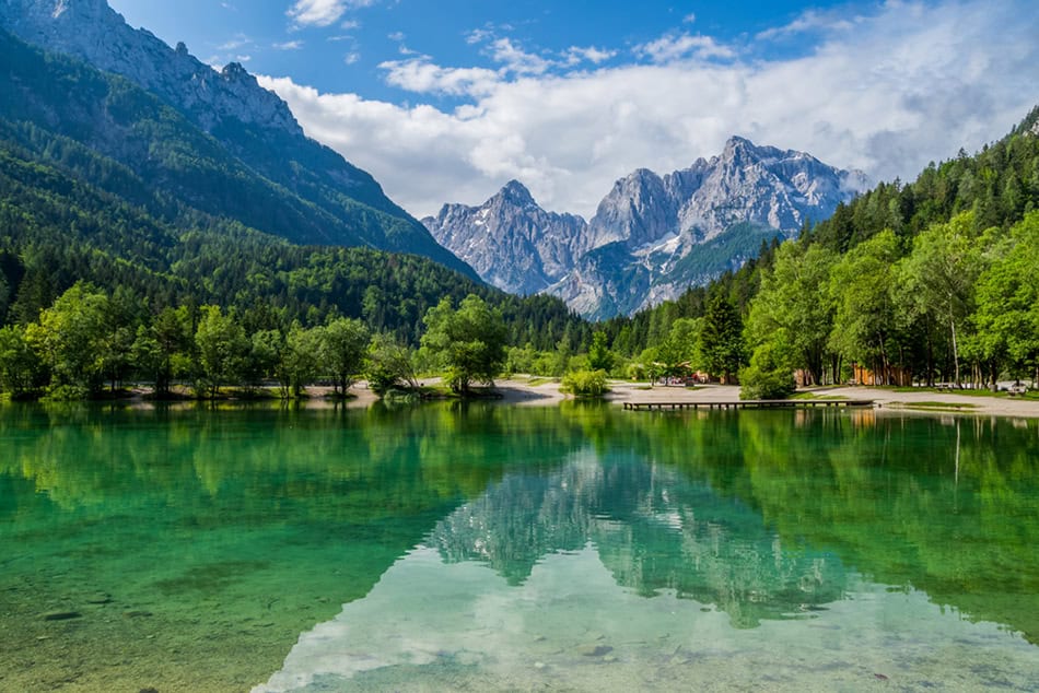 lake jasna kranjska gora slovenia
