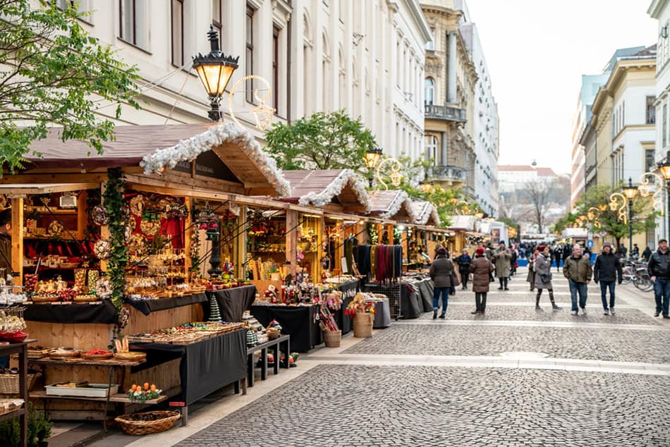 Budapest Hungary Christmas