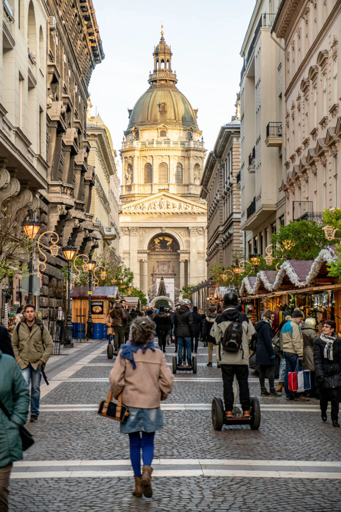 Budapest Hungary at Christmas