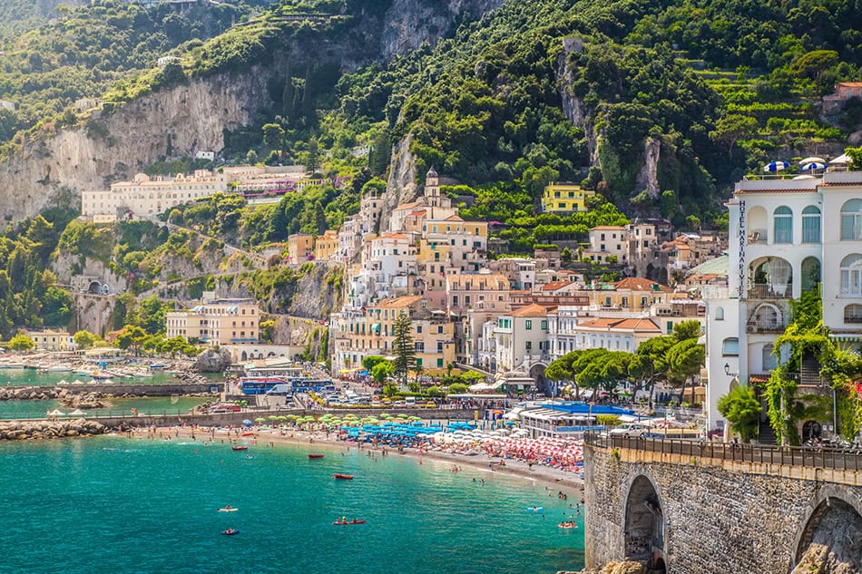Amalfi Town Amalfi Coast Italy