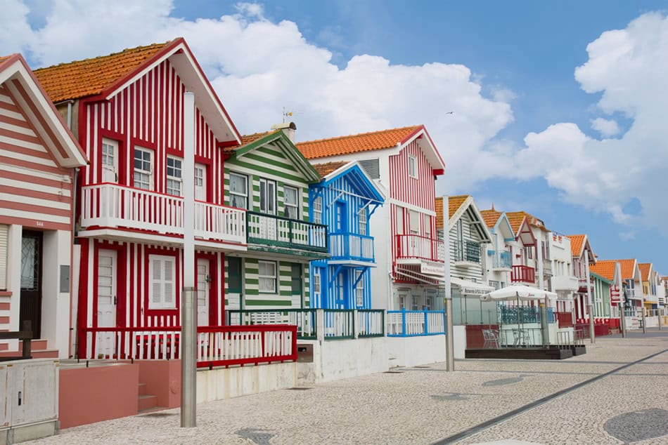 Costa Nova in Portugal