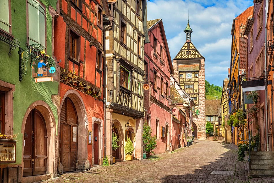 Fairytale Places in the World - Riquewihr, France