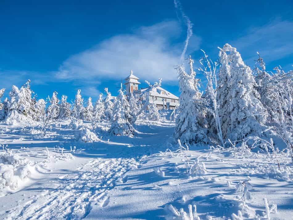 Fichtelberg Germany Winter