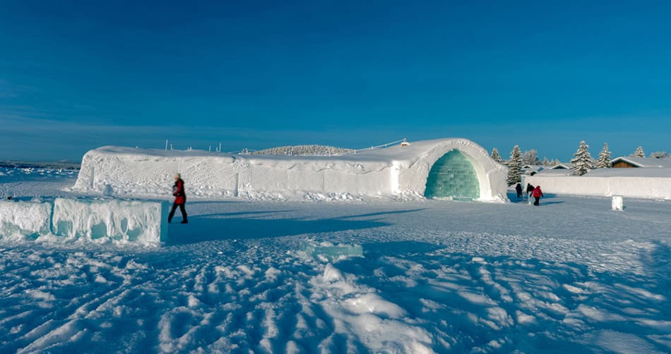 ICEHOTEL in Jukkasjärvi Sweden