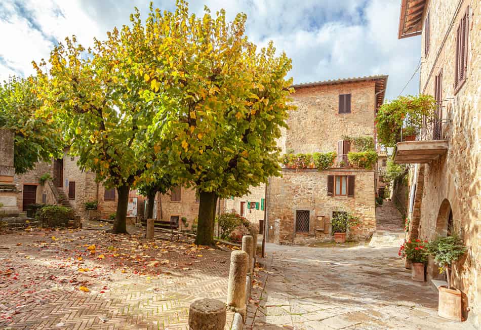 Monticchiello Tuscany Italy