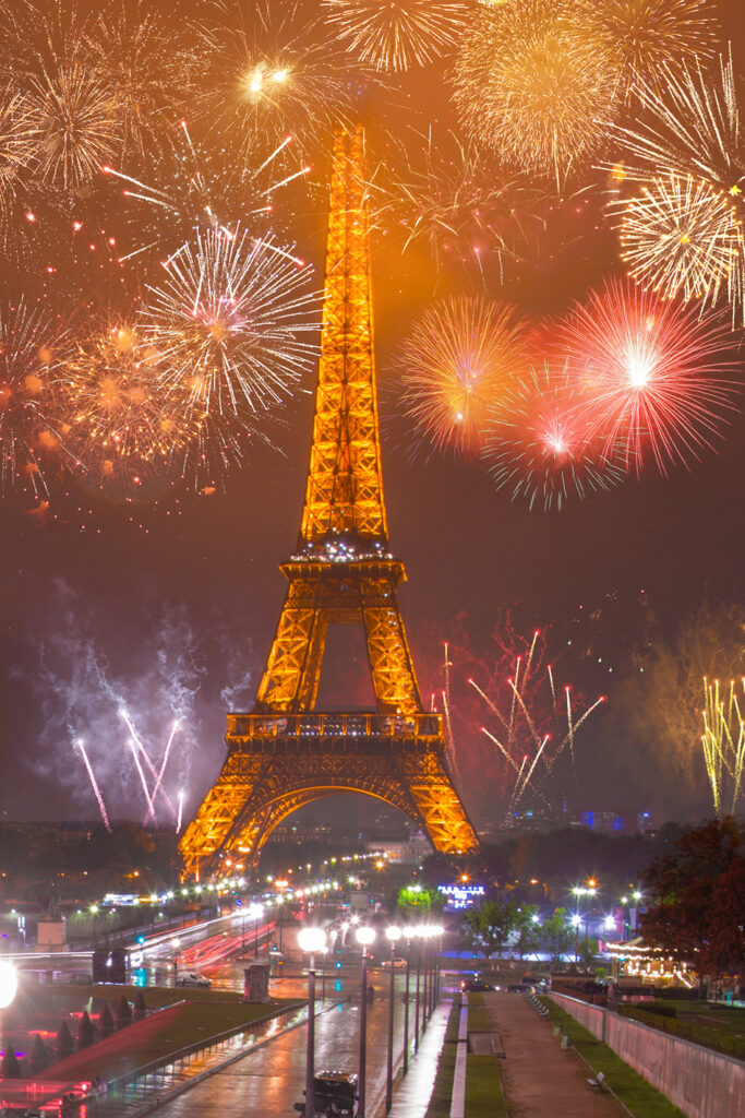 Paris Fireworks NYE