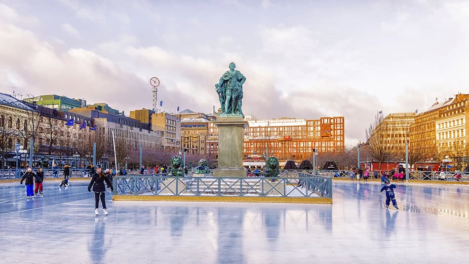 STOCKHOLM, SWEDEN winter