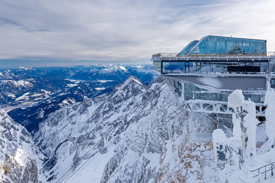 Zugspitze Germany winter