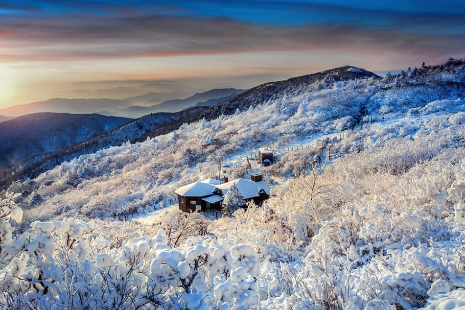 south Korea winter