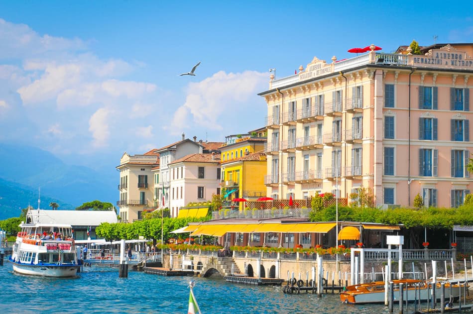 Bellagio Lake Como in Italy