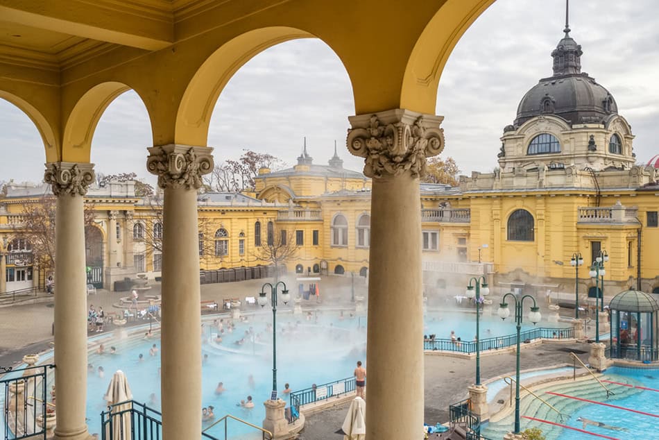 Budapest, Hungary In winter