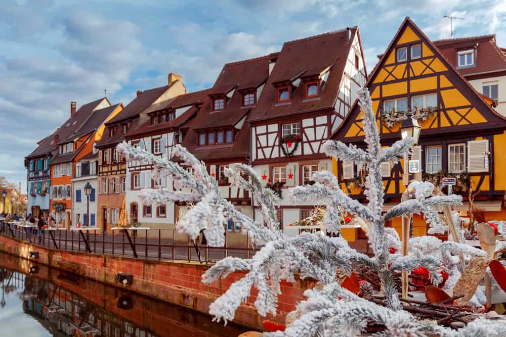 Colmar Alsace France in Winter