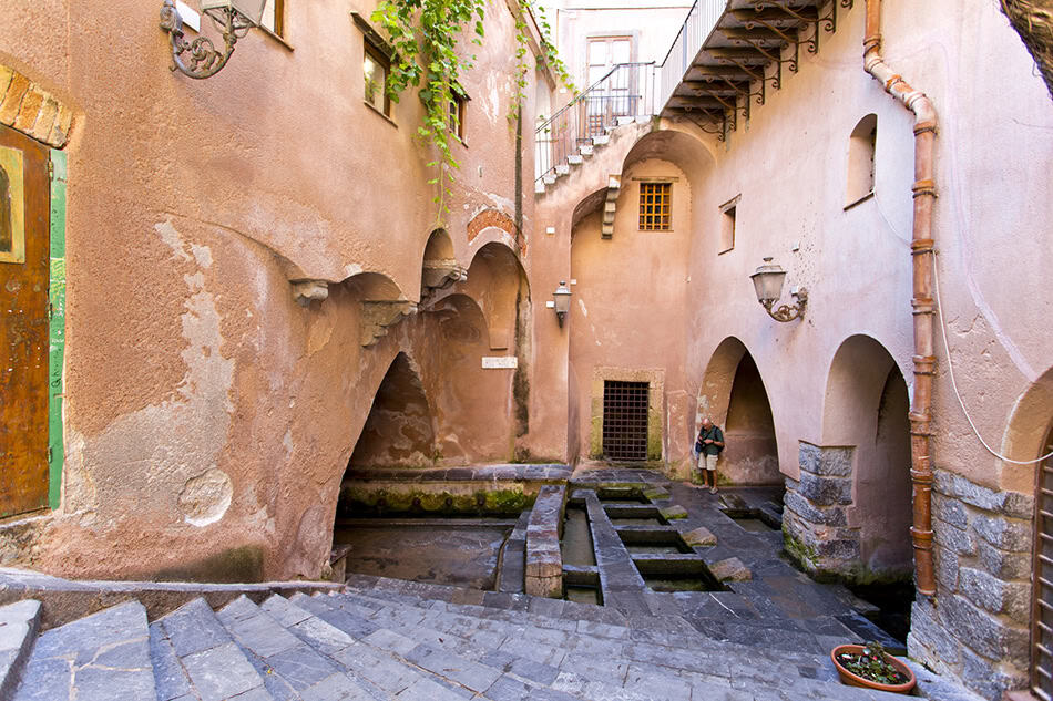 Medieval Wash-House in Cefalu