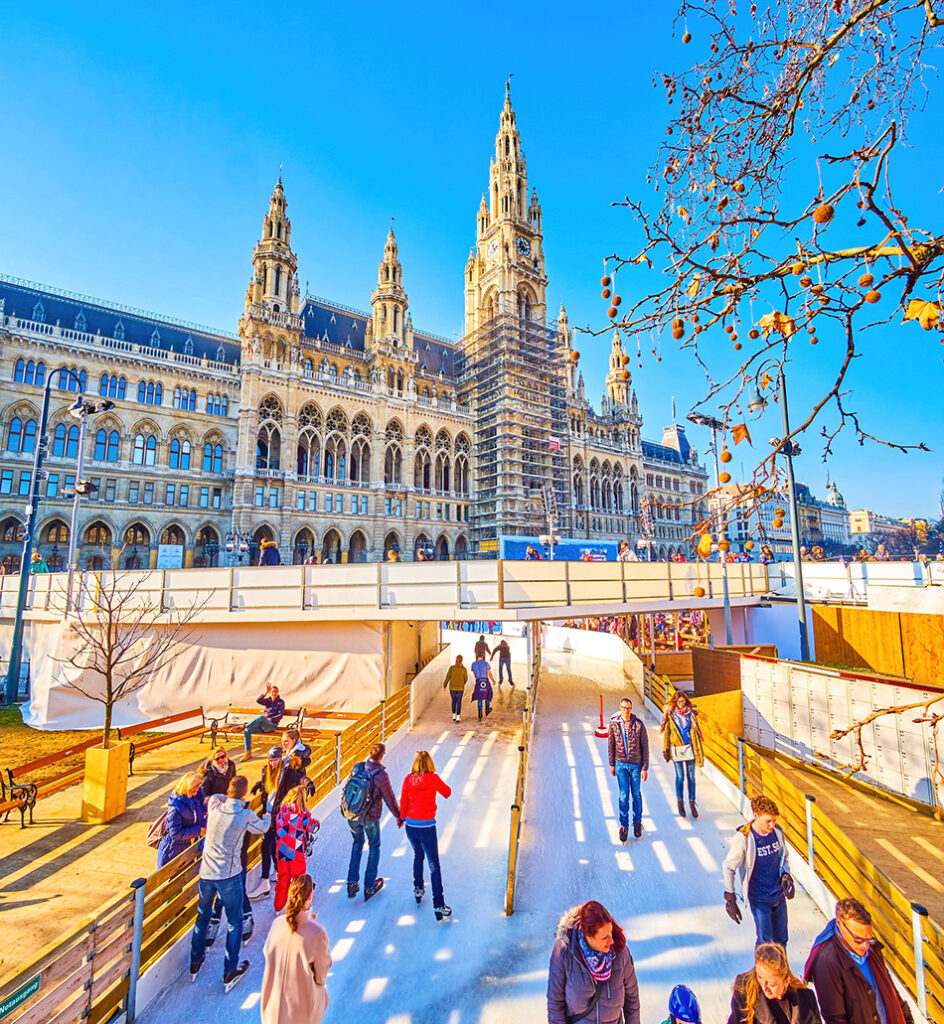 Vienna, Austria in winter