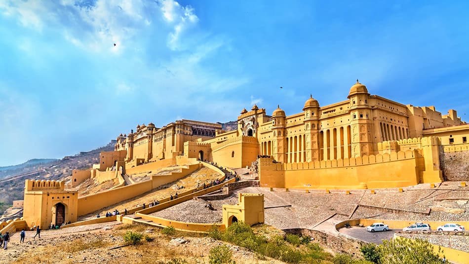Amer Fort in Jaipur