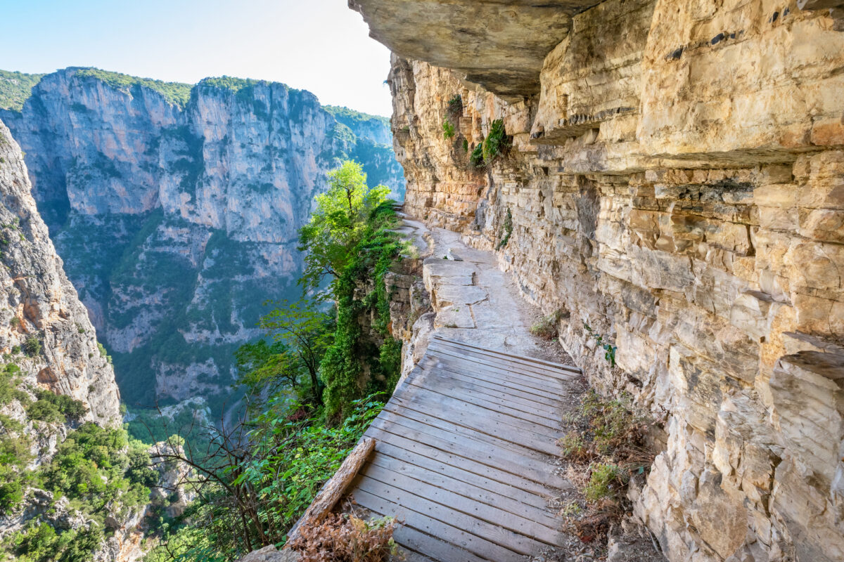 monastery of Agia Paraskevi. Monodendri, Epirus, Greece
