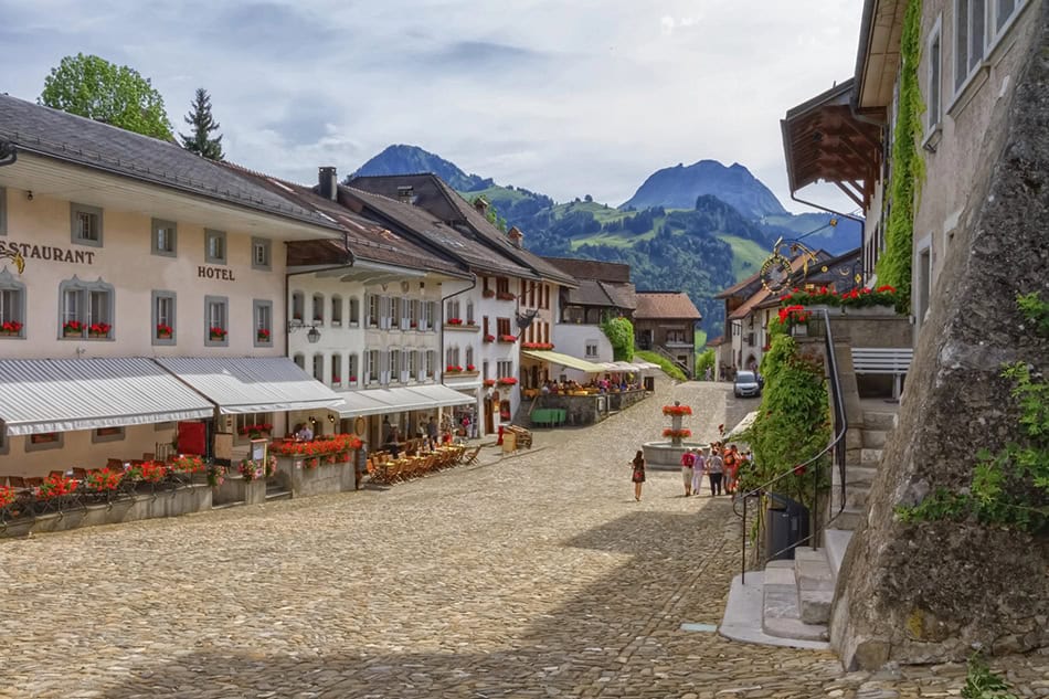 Gruyères in Switzerland